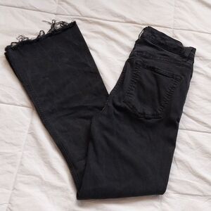 Reformation Jeans Pants Flood & Flare Black Women's 28